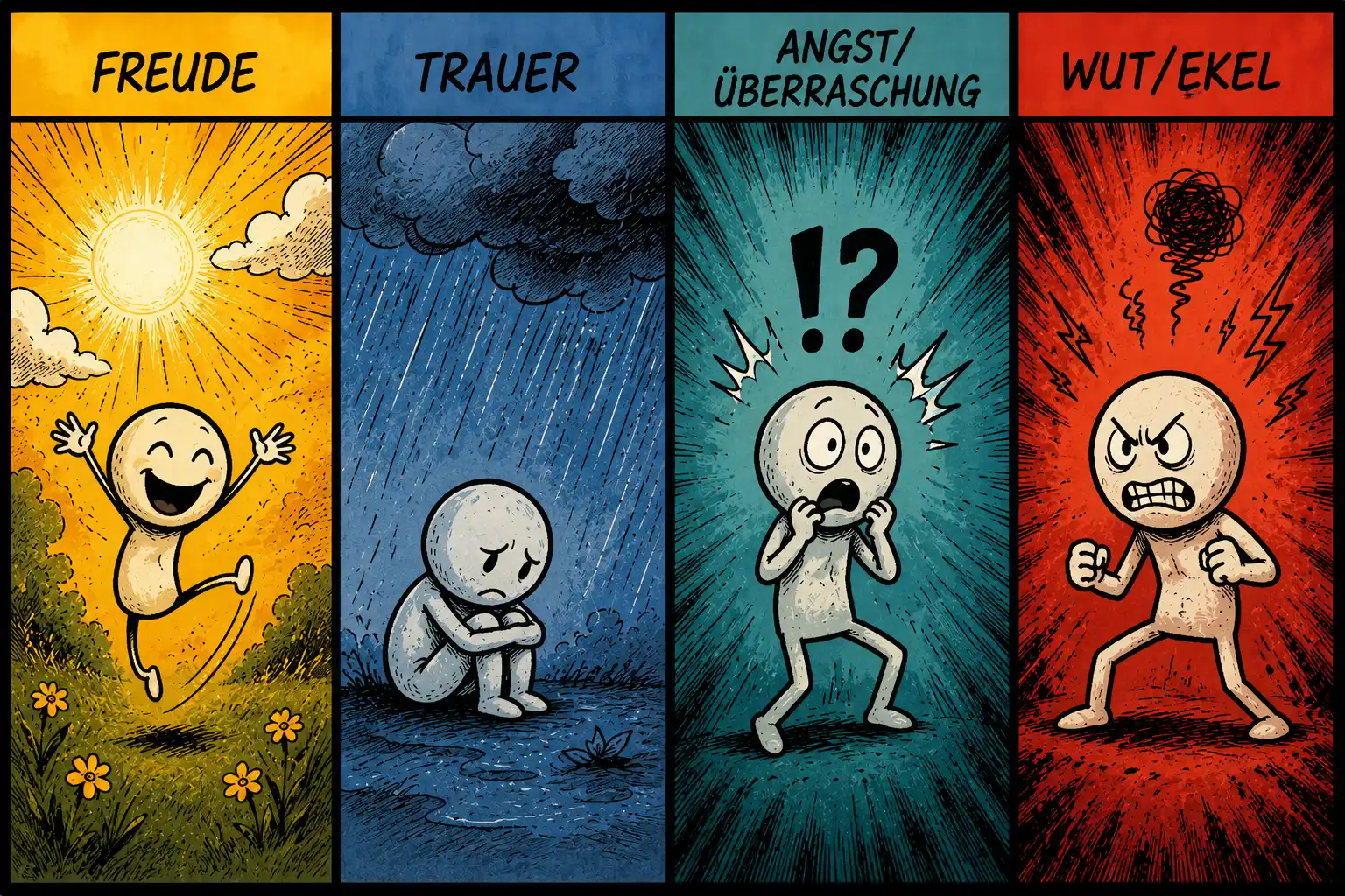 Emotionen vier grundsignale moderne emotionsforschung agil beraten christian kurz